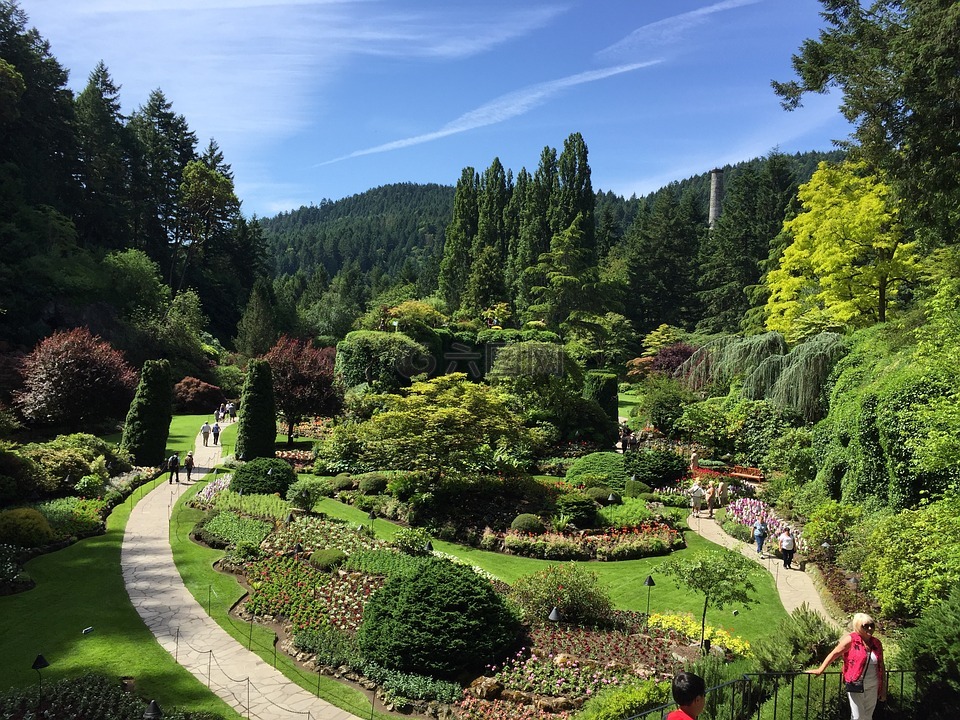 寶翠,花園,加拿大