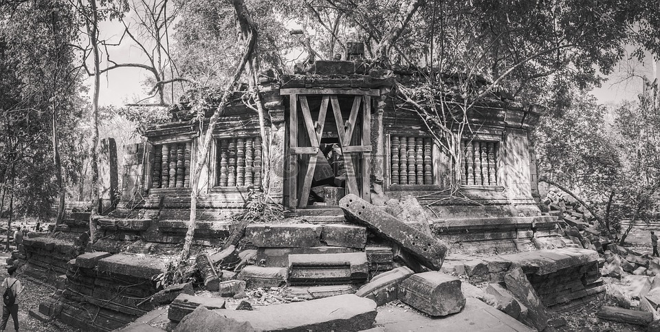 柬埔寨,暹粒,崩密列