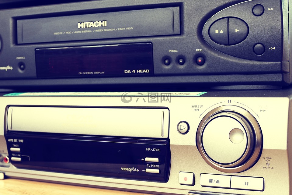視頻,vcr,vhs