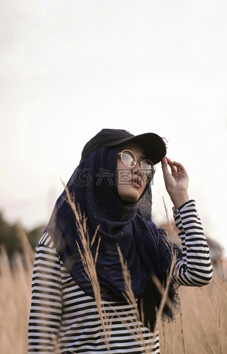 女子,肖像,模型