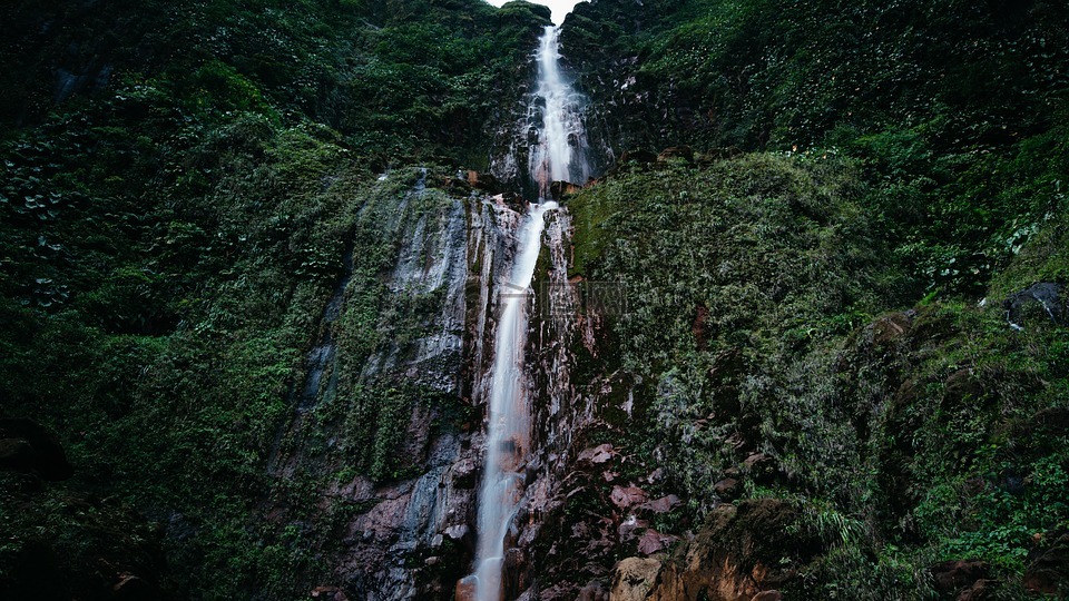 自然,景觀,山