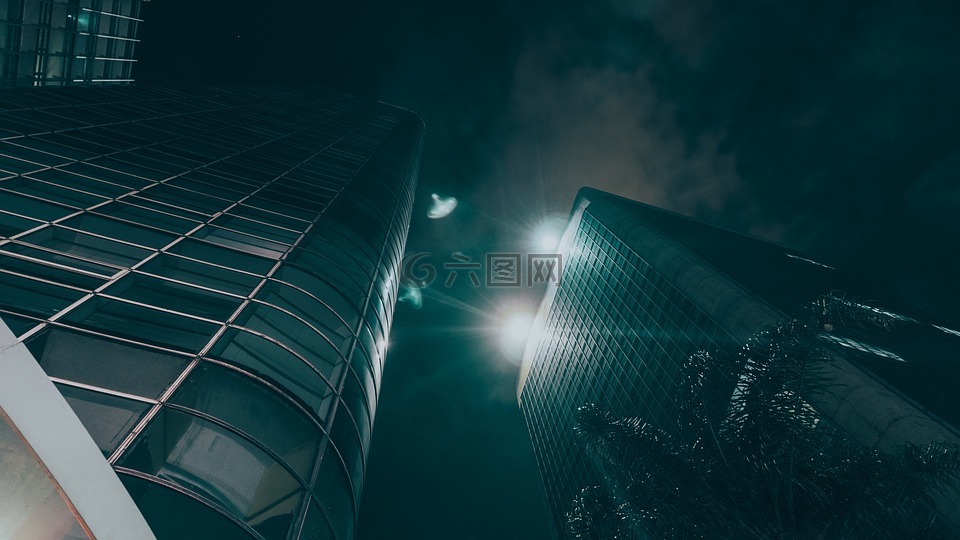 黑暗,夜,結構