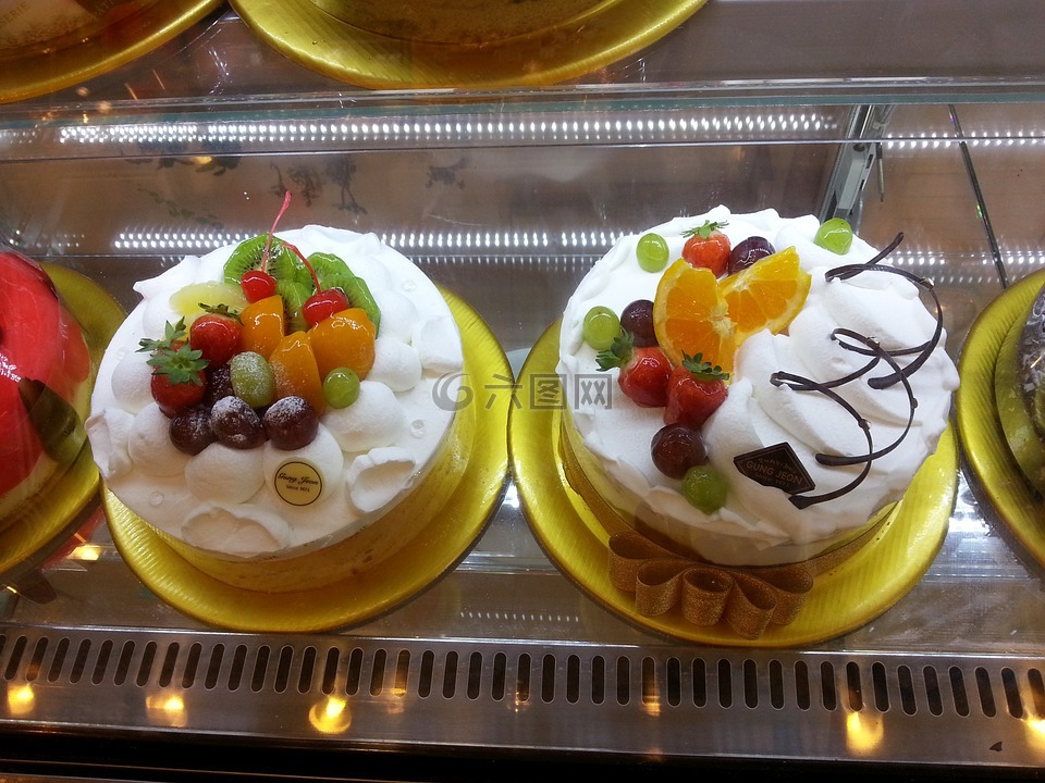 蛋糕,面包,面包店