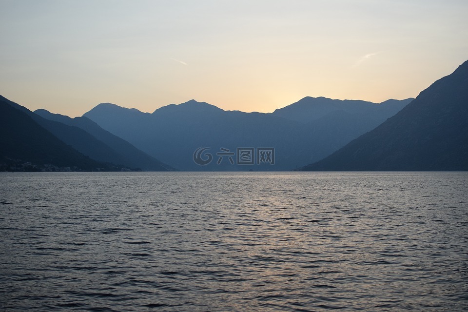山,海,景觀