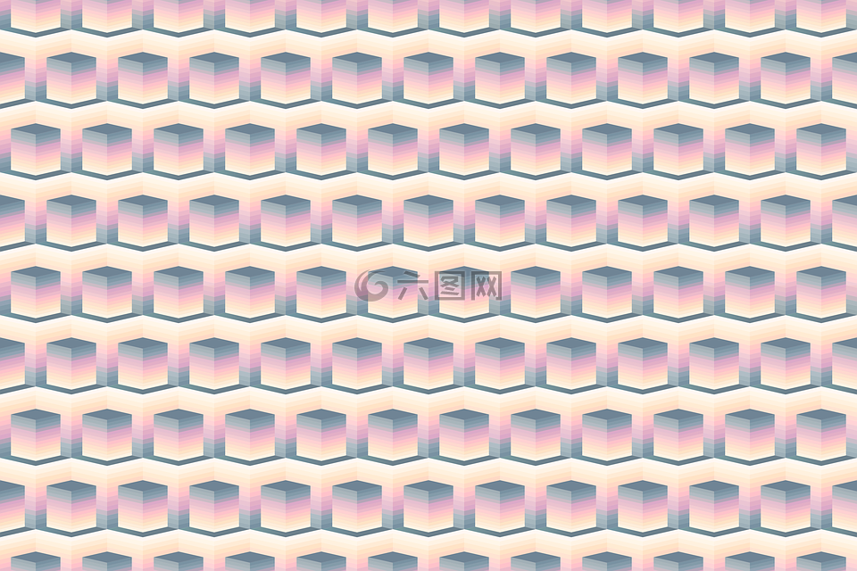 無縫模式,背景,立方體