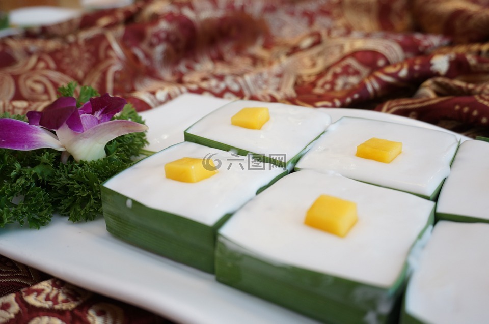 泰式甜品,泰式西米糕,泰國(guó)小吃