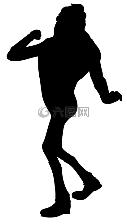 剪影,男子,鄉(xiāng)里