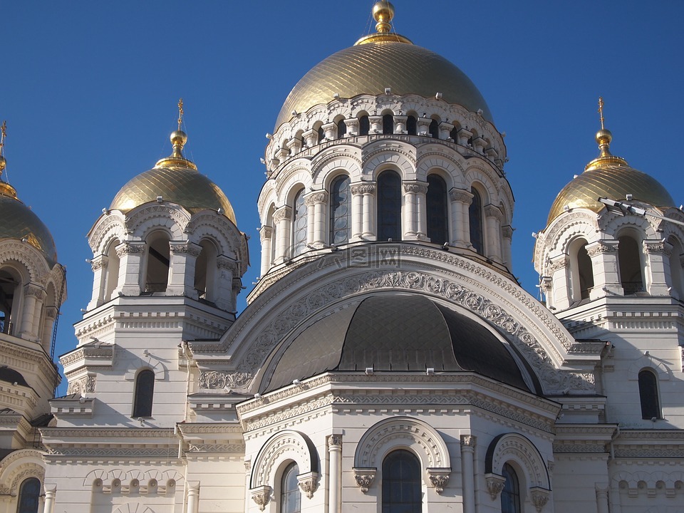 俄罗斯,novocherkassk,大教堂