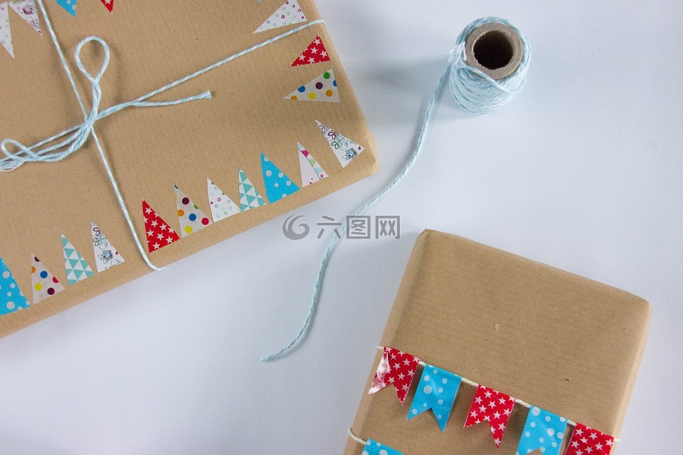 禮品,麻繩,包裝