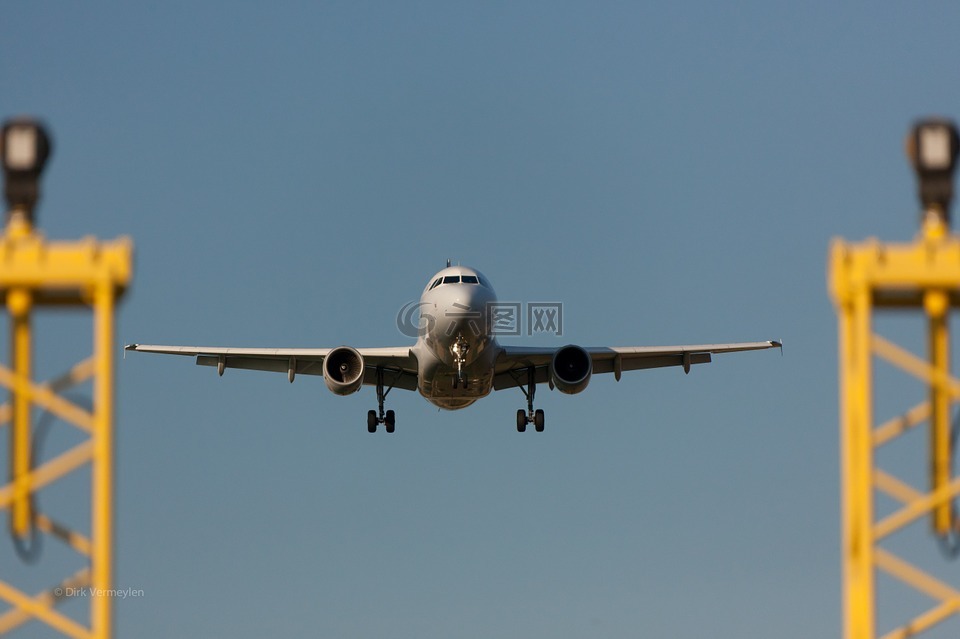 飛機,著陸