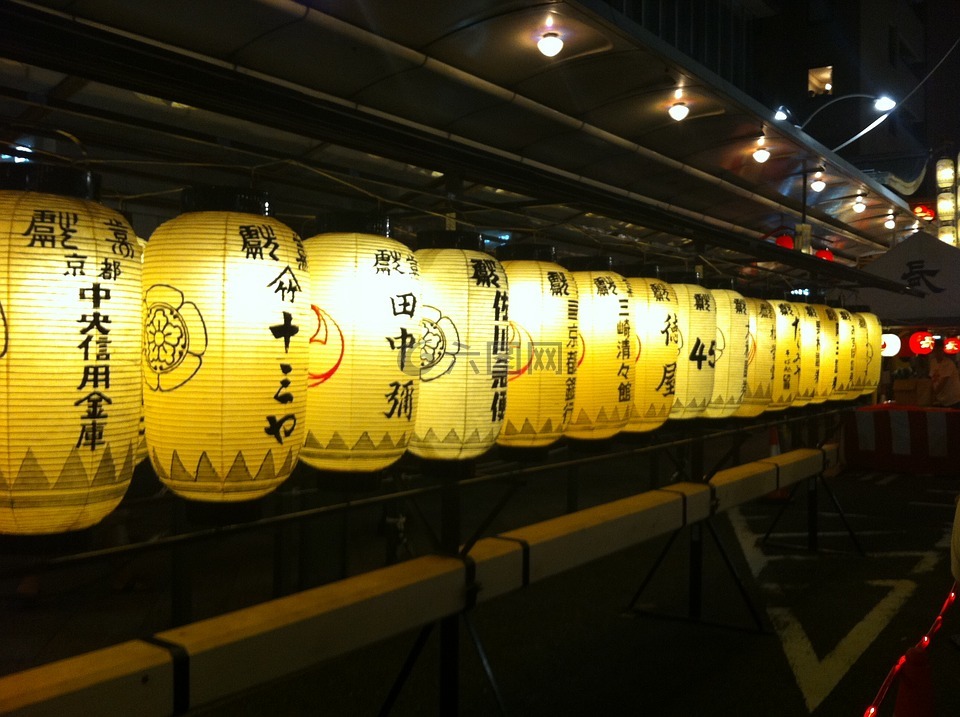 燈籠,節(jié)慶,日本