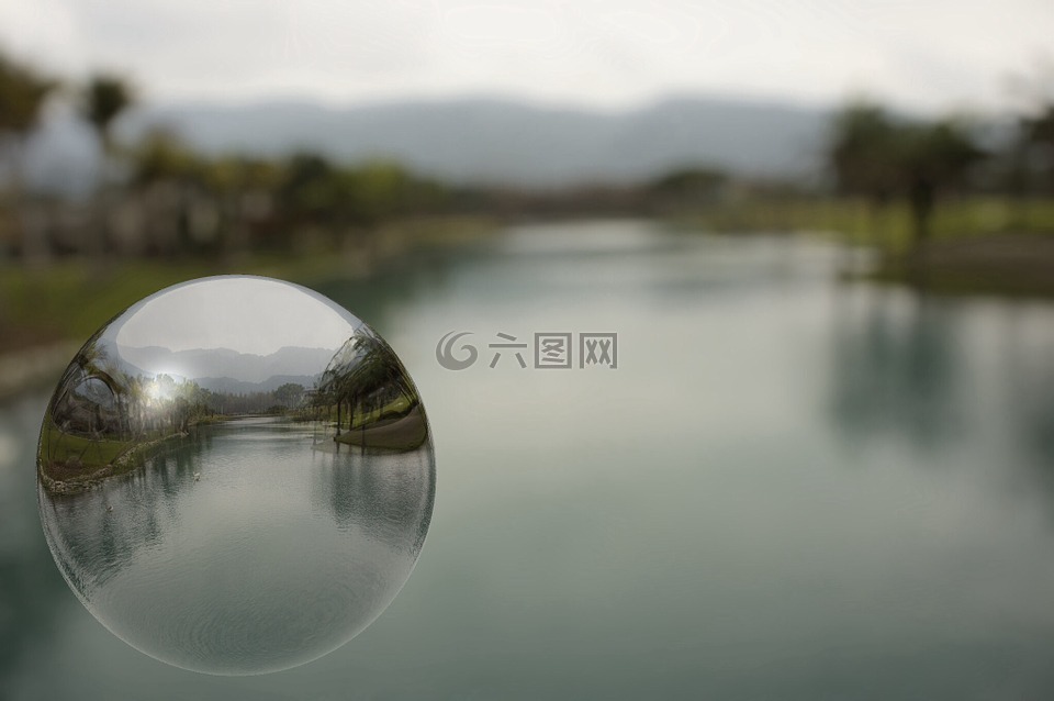 行星,水晶球,攝影