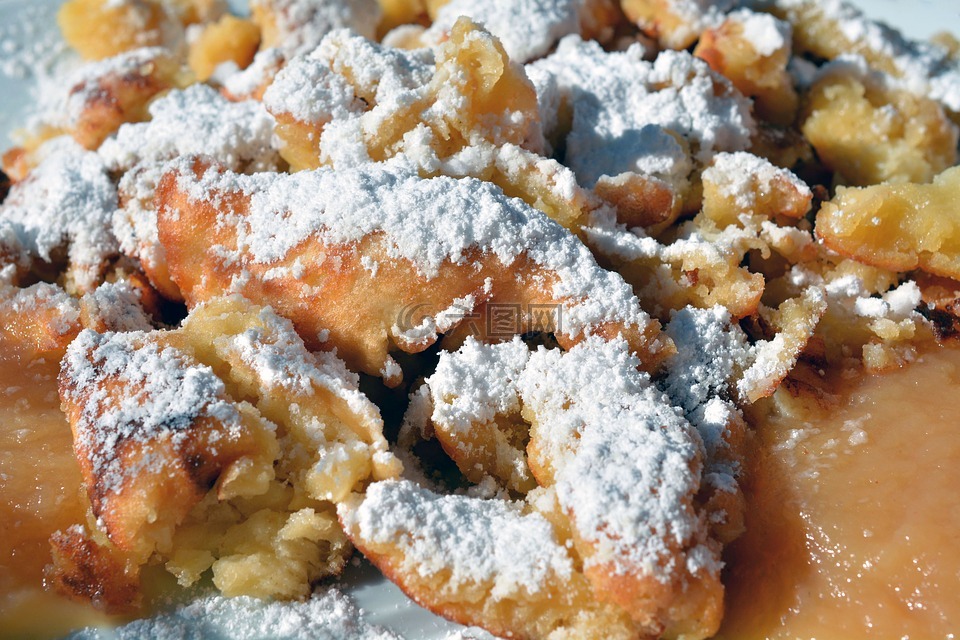 kaiserschmarrn,吃,甜點