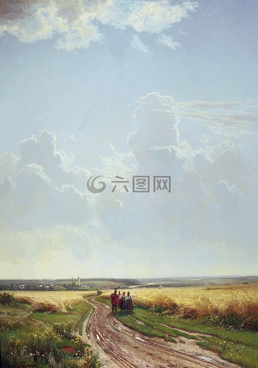 伊萬 · 希什金,畫,藝術(shù)