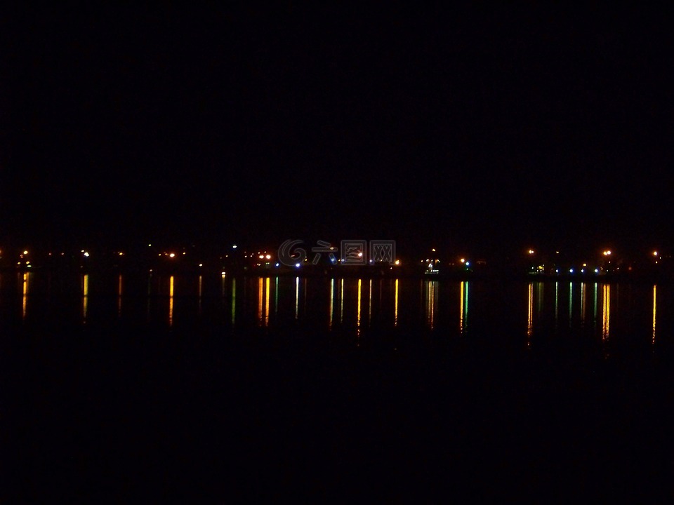 夜,黑暗,在晚上