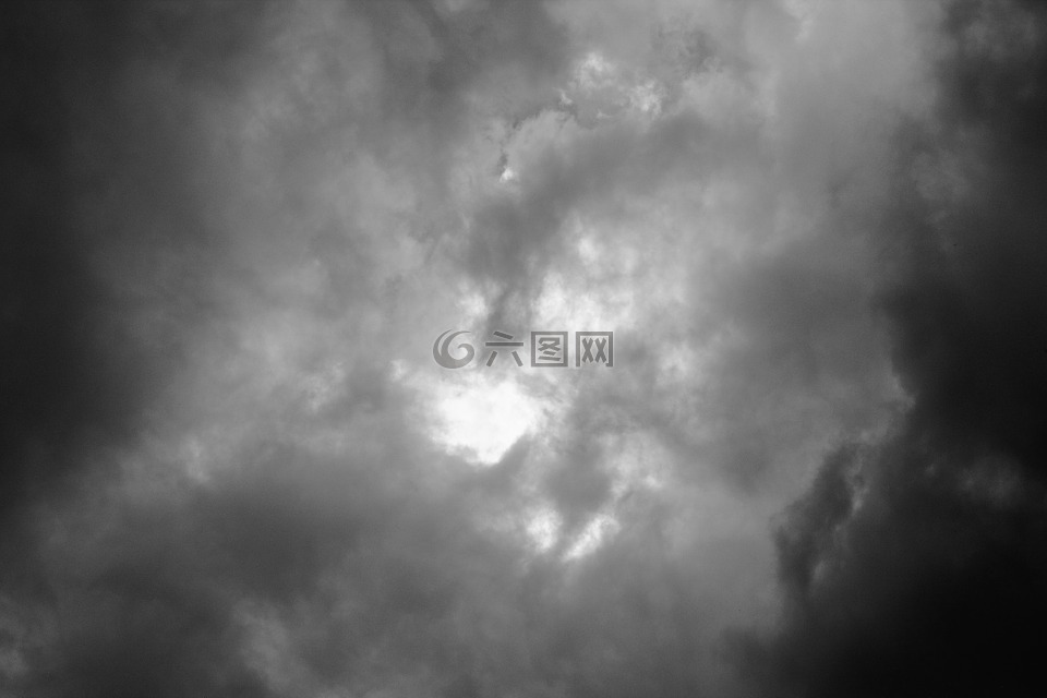 烏云,云,在暴風(fēng)雨之后