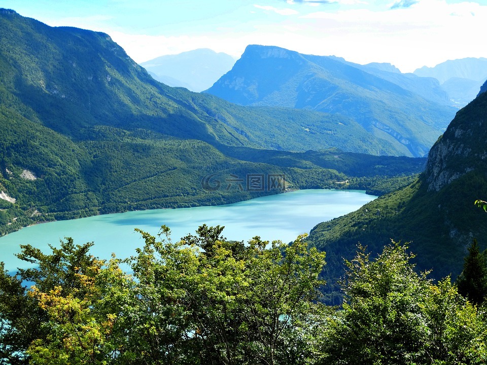 莫凡諾湖,高山湖泊,水