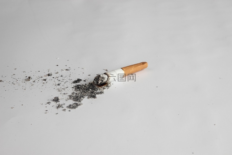 雪茄,煙草,灰