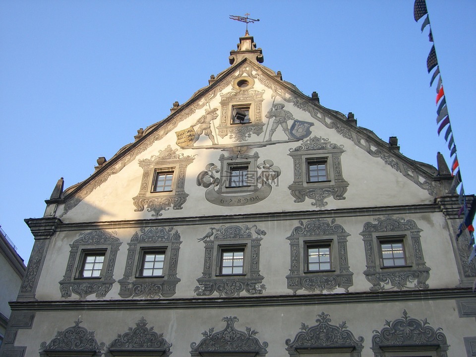 ravensburg,市中心,中世纪
