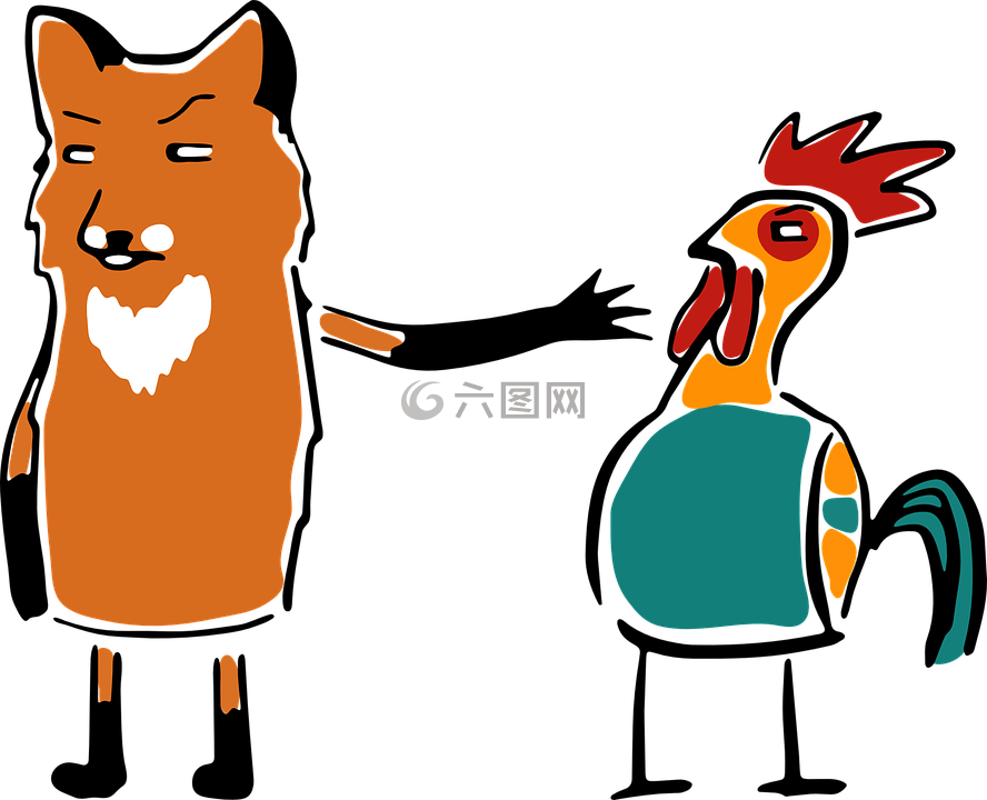 鳥,公雞,矢量
