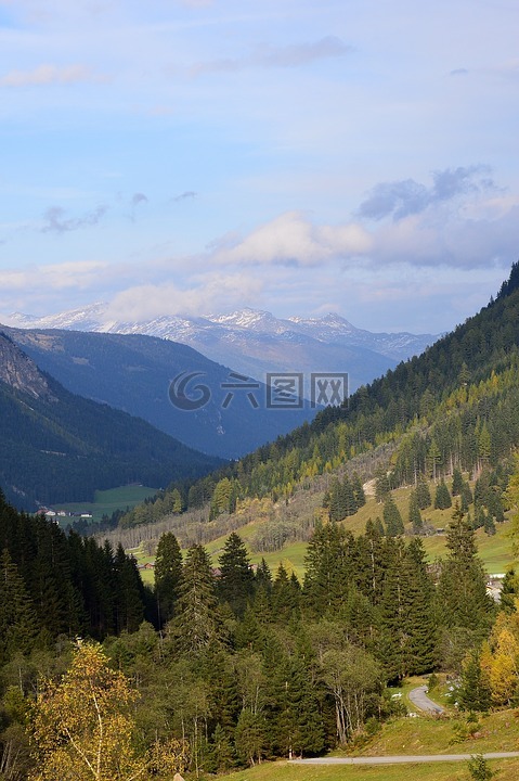 gschnitztal,格施尼茨,山