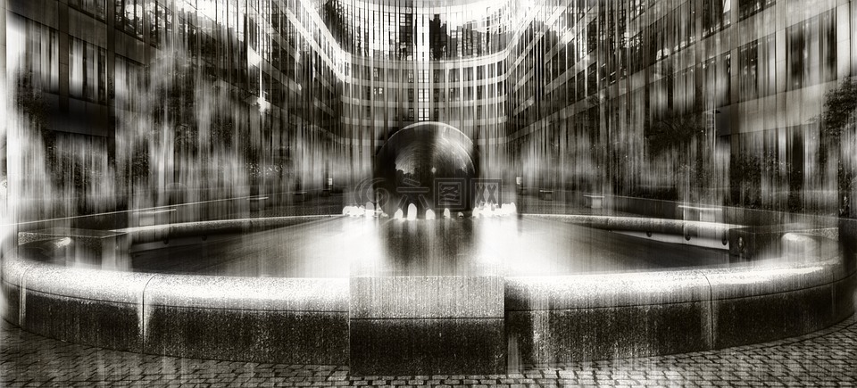 黑色和白色,hdr,spreebogen