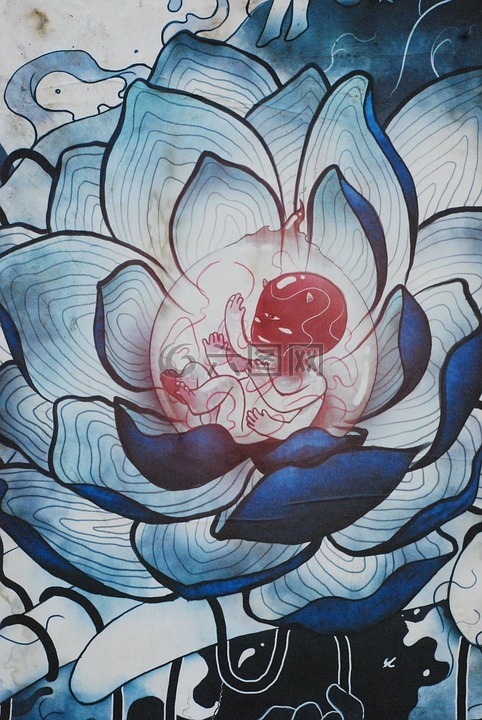 艺术,花,设计