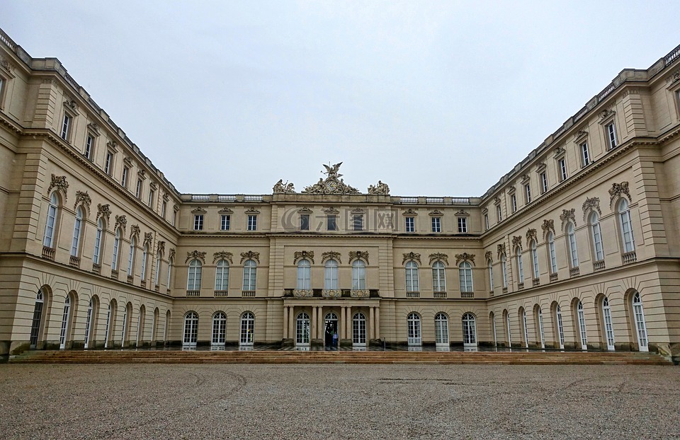 的herrenchiemsee,宮,巴伐利亞