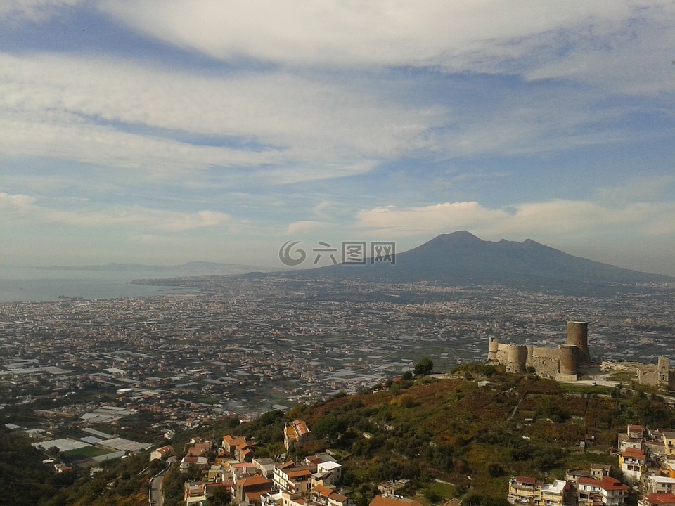 那不勒斯,維蘇威火山,gragnano