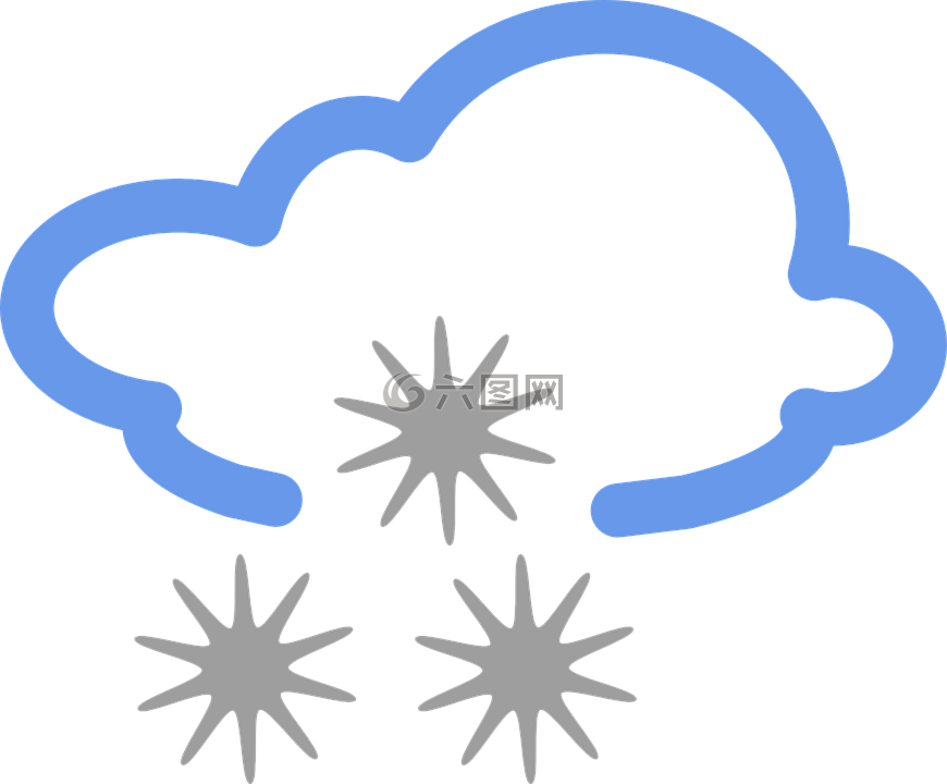 雪,雪花,冰冷