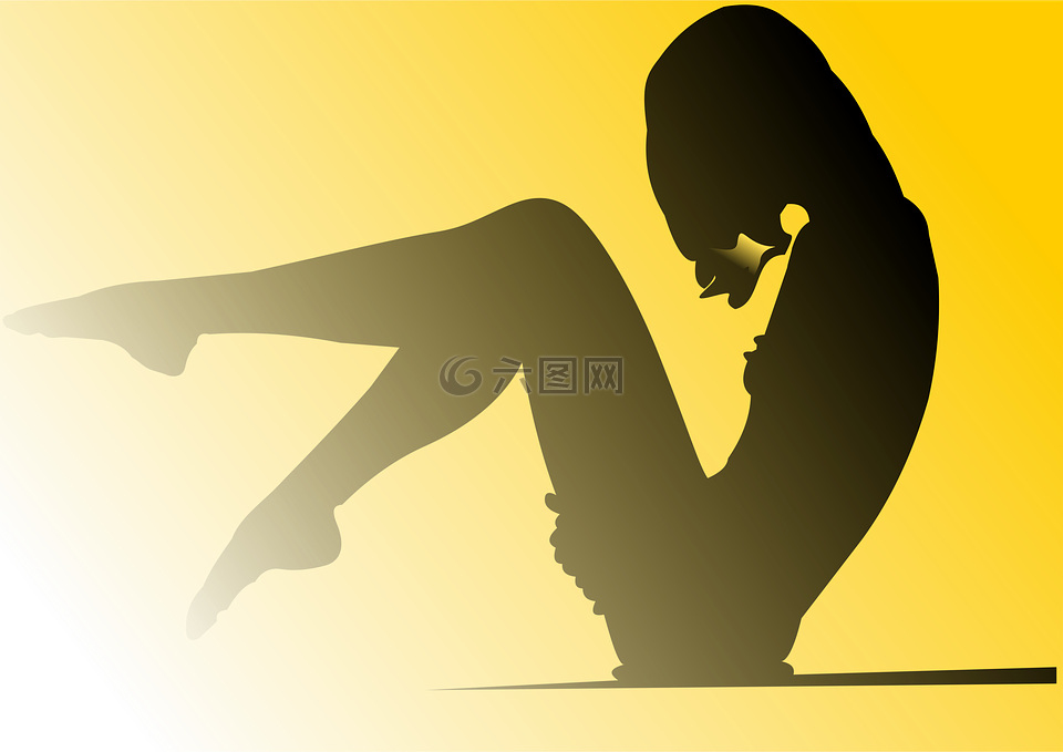女人,海灘,夏季