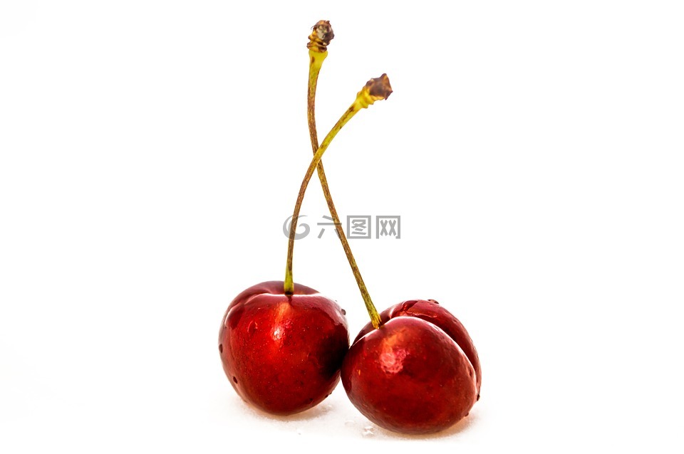 漿果,櫻桃,美味