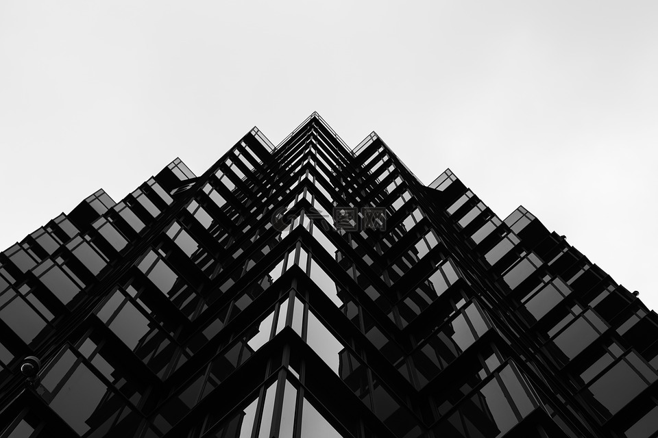 结构,建设,玻璃