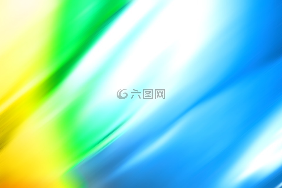 藍色,黃色,綠色