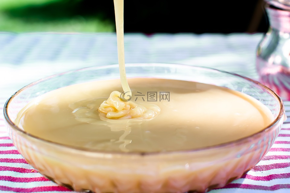 牛奶的女仆,甜的煉乳,糖牛奶