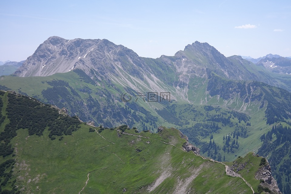 gaishorn,粗糙的號(hào)角,山