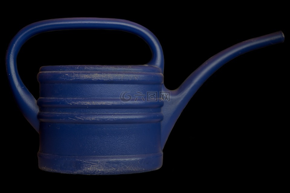 噴壺,植物護理,藍色