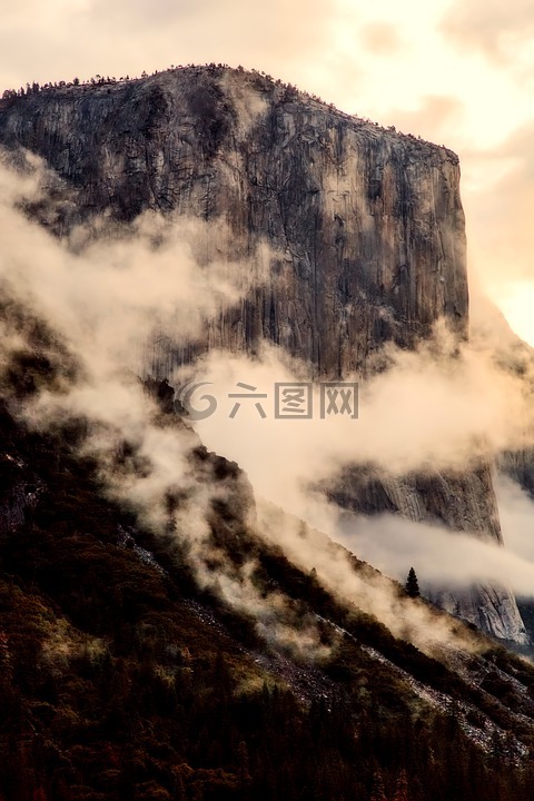 优胜美地,国家公园,旅游