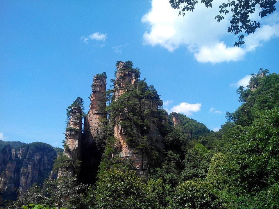 张家界风景山