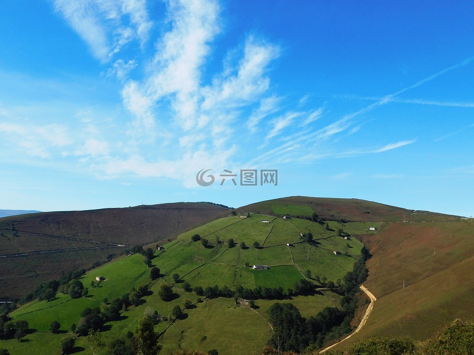 vega de pas,景觀,天空