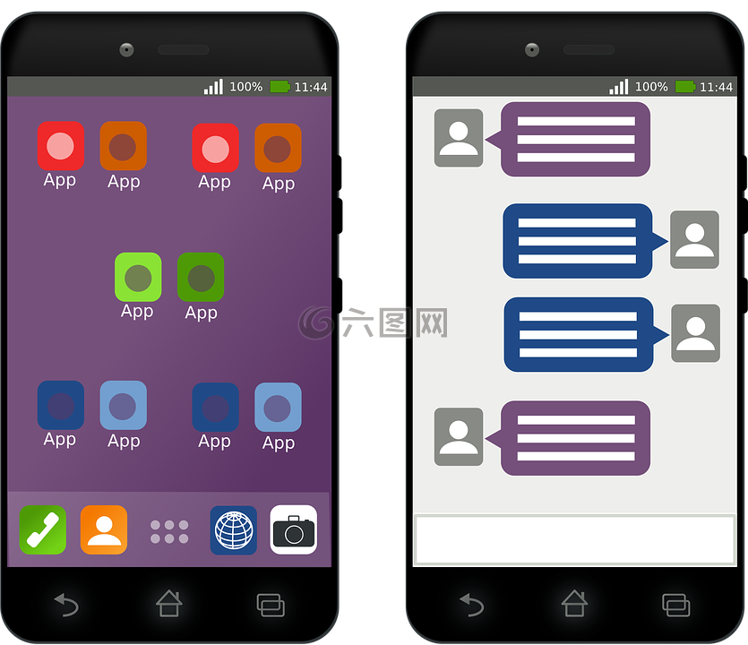 細(xì)胞的,電話,智能手機(jī)