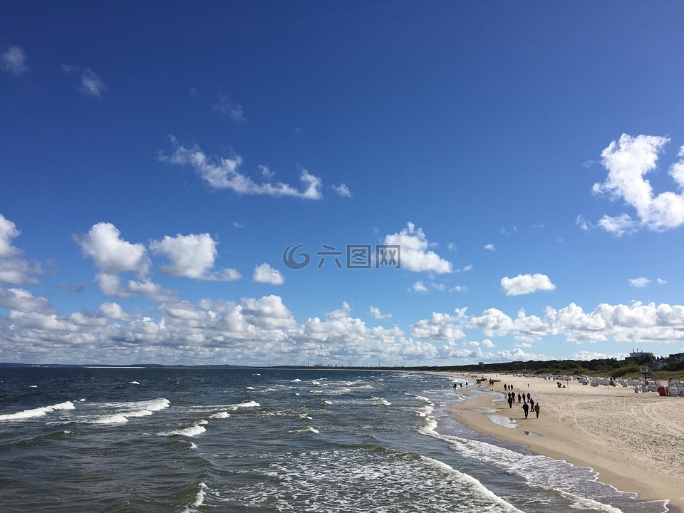 波羅的海,沙,海灘