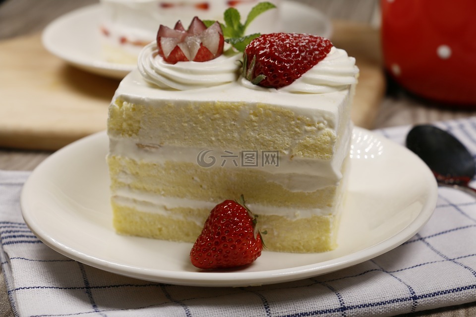 小蛋糕,烘焙,美味