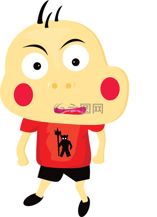 孩子們,可愛,人