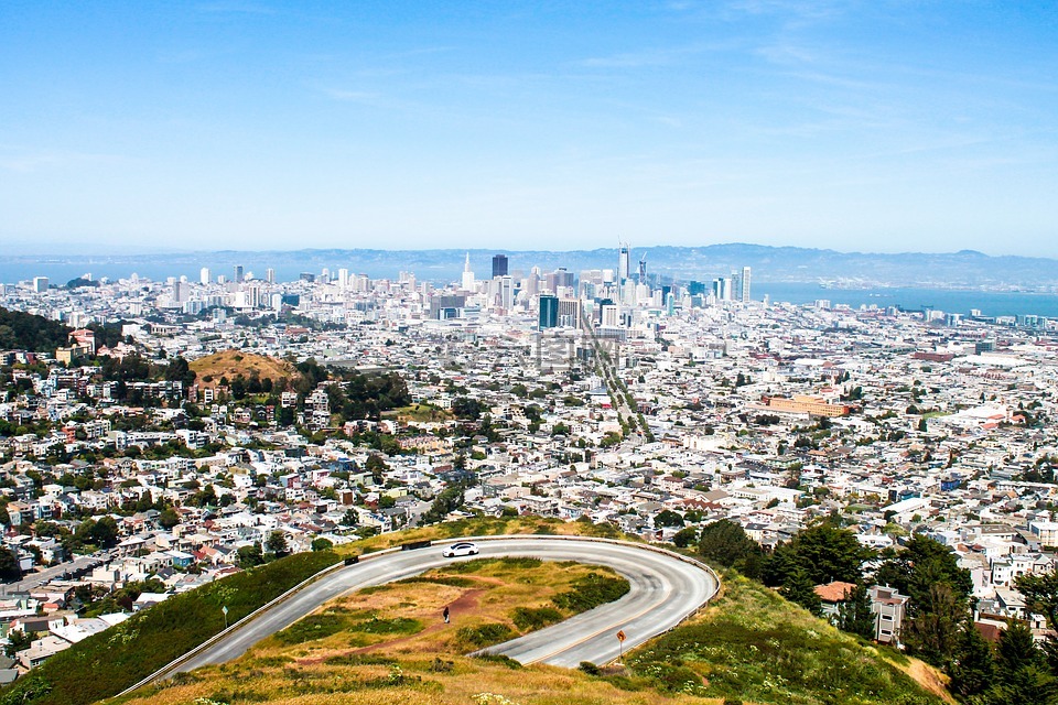 吐溫峰,sf,舊金山