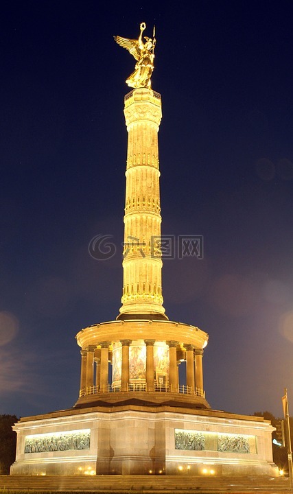 siegessäule,柏林,黄金其他