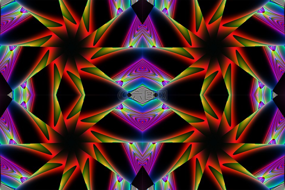 豐富多彩,美麗,顏色