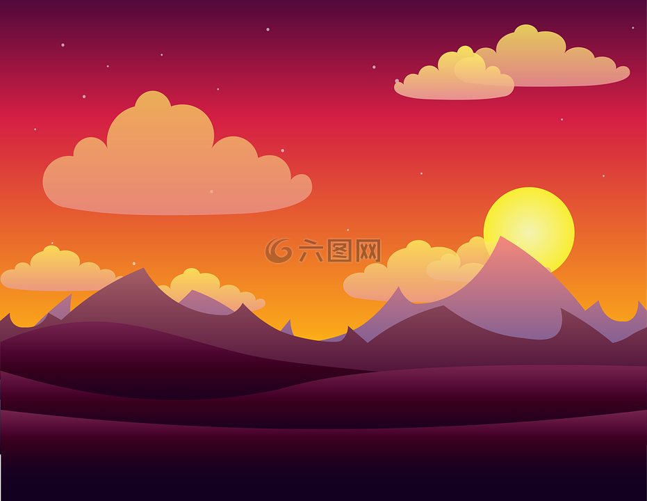 景觀,暮光之城,光