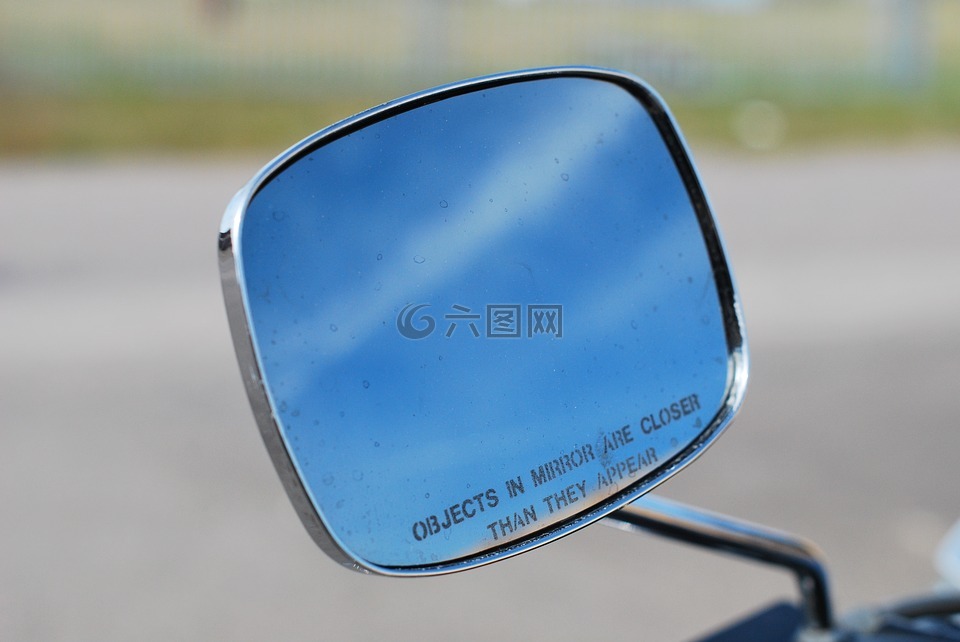 后方鏡像,車輛,鏡像