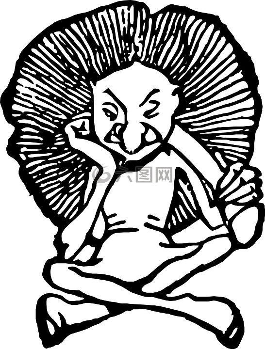 圖,素描,特羅爾